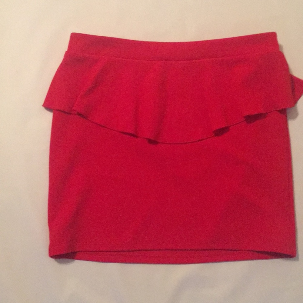 Women’s/Junior’s Burnt Orange Skirt